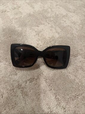 CHANEL Black Oversized Square Women's Sunglasses